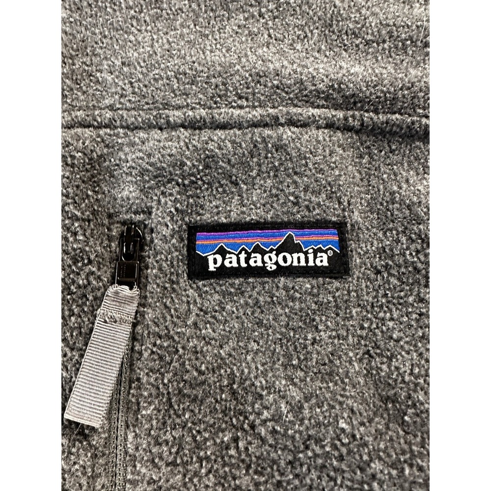 Patagonia Jacket Synchilla Mens L Fleece Nickel Grey Pullover Full Zip ROLLUP - Picture 11 of 16